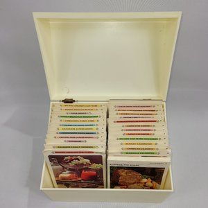 Betty Crocker Vintage 1971 Recipe Card Library Set COMPLETE